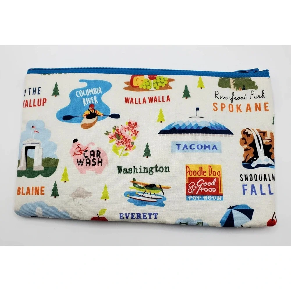 Washington State pencil/cosmetic bag